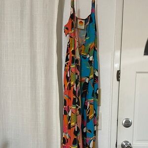 FARM Rio Multicolor Tropical Maxi Dress